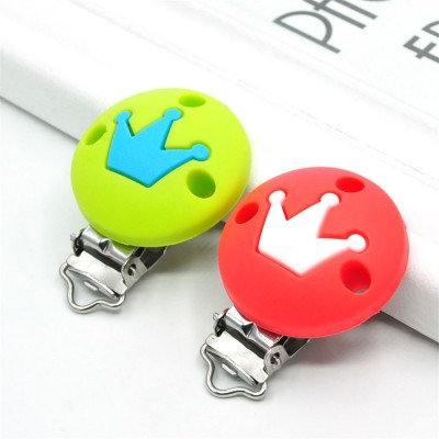 Zhongshan Silicone Beads Holder Baby Gift Modern Pacifier Clip For Baby