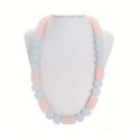 made in China silicone baby teether necklace bpa free