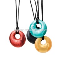 Latest design beads necklace Baby Silicone Teething pendant