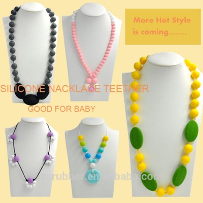 Food Grade BPA Free for silicone necklace teething