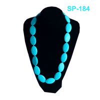 Necklace Supplier baby teething silicone mother fashion necklace